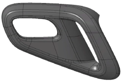 Right Door Handle Cover for Vehicles M1 and N1 - 1681232481