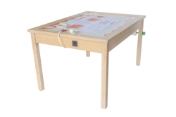 Illuminated Learning Table for Creative Activities