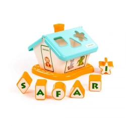 Safari Playhouse for Kids (Turquoise), Model 90317