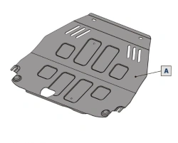 Metal Protection Set for Mitsubishi Outlander PHEV