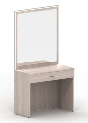 Makeup Table with Mirror, 800x400x760 mm
