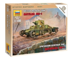 British Infantry Tank Matilda MK-I Model Kit