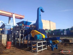 SK-SDK-4-12 Chip Crushing Complex for Carbon Steel Shredding