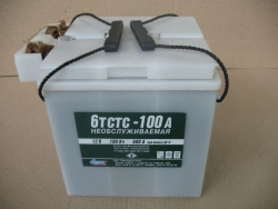 Lead-Acid Starter Battery 6ТСТС-100A for Heavy-Duty Applications