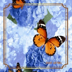 Printed Cotton Fabric, Batiste Art. 109