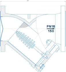 Flanged Magnetic Filter DN 150