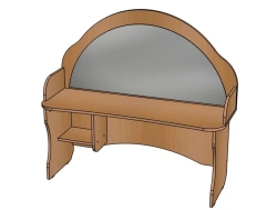 Speech Therapist Table with Mirror for Preschool Activities/SD55