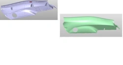 Rear Wheel Arch Trim for VW Polo / Skoda Rapid