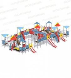 Children's Play Complex for Thematic Games and Physical Development - Romana 101.37.00