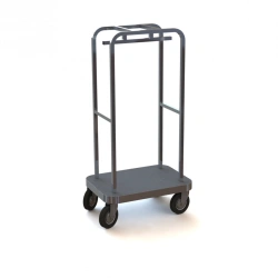 Aluminum Baggage Cart Quadra