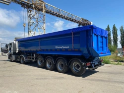 Rear Tipping Semi-Trailer Dump Truck 853382