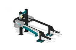 Outdoor Strength Trainer for Combined Upper and Lower Body Press with Adjustable Load