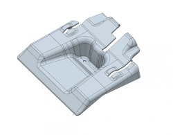 Car Interior Floor Mat Overlay 32213-5109029