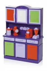 Colorful Doll Kitchen Buffet Set (in Package)