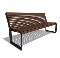 Milan Cast Iron Bench, Model 76014
