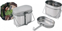 Military Cooking Pot 1.7L for Outdoor Use