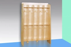 One-Sided Towel Rack for Kids' Institutions Model 350-353