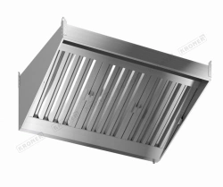 Wall-Mounted Exhaust Hood ZV-1 for Low Ceilings