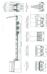 ChMZAP-99064S Semi-Trailer for Transporting Heavy Loads