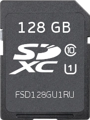 FSD 128GB SDHC Memory Card
