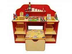 Educational Corner Table with Poufs Dm378/520