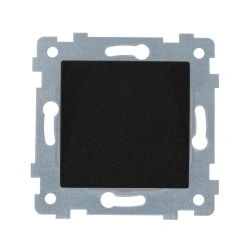 MARIA" Single-Pole Switch Mechanism, C110-437, Anthracite