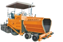 Wheeled Asphalt Paver ASF-K-2-07-1 Hydraulic Construction Equipment