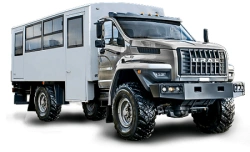 Specialized Passenger Transport Vehicle SPTS Ural 32552-73 with "NEXT" Cabin