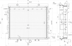 Engine Cooling Radiator Block 744R1-1301.0000