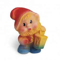 Charming Rubber Gnome Toy - Gnomik Knopka