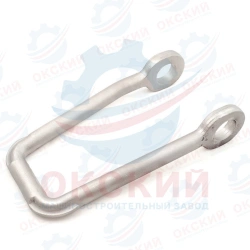 P-Shaped Suspension Bracket for Triangulation with Two Pin Holes PL100.40.080-2CB