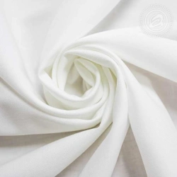 Bleached Cotton Fabric Batiste Art. 262/140, 100% Cotton, 150 cm Wide