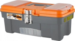 Durable 16" Tool Box with Metal Lock