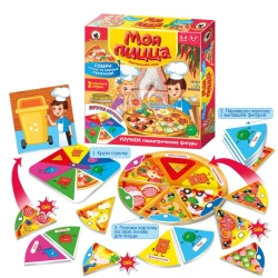 Fun Tabletop Spinner Game "My Pizza