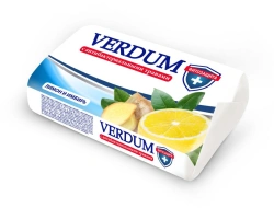 Antibacterial Solid Toilet Soap "Verdum Lemon and Ginger