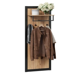 Technos LD.678340.000 Coat Rack (Golden Oak/Black)