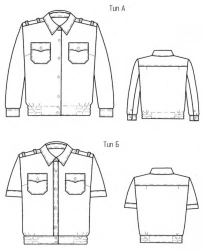 Police Uniform Blouse for Russian Internal Affairs (TU 8527-026-08836809-2007)