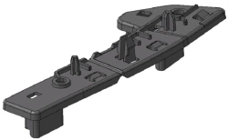 Left Front Bumper Mounting Bracket 9680546880