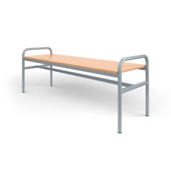 Heavy-Duty Two-Seater Bench with Reinforced Structure