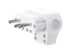 Caduceus Aling Electrical Connection Plug 3P+E, 16A, 440V, White, Art. 303.0