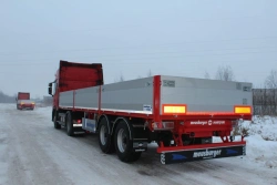 Dual-Axle Platform Semi-Trailer MSP-249
