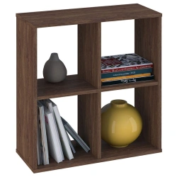 Open Cubic Shelf Polini Home Smart 4 Sections Vintage, Code 0001692.76