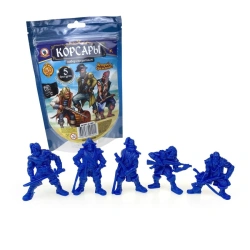 Pirate Soldier Figurine Set - Corsairs (5 Figures)