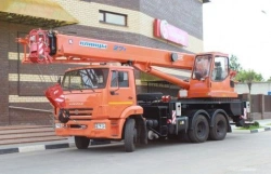 Truck Crane KС-55713-1К-1В with 27t Capacity