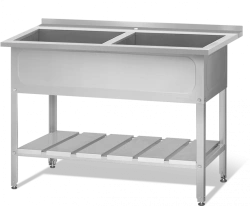 Welded Cleaning Sink for Food Industry - Model WCS-1/2/3