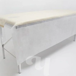 Comfortable SMS Bed Sheets Roll - White 200x80 cm (75 sheets/pack), Art. 600-492