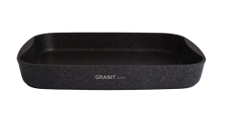 Non-Stick Cast Aluminum Baking Tray 400x295x50mm Kukmara Granit Ultra