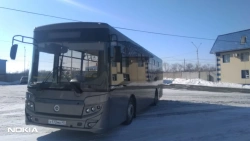 Low-Floor Urban Bus KAVZ 4270-A2, Diesel Engine YAMZ, Special Configuration