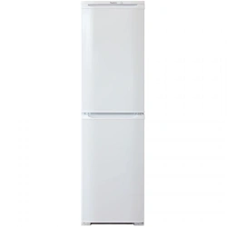 Biryusa 420 Narrow Two-Chamber Refrigerator with Freezer