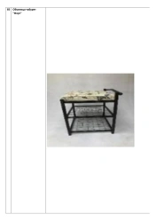 Fort Shoe Bench with Sturdy Metal Frame